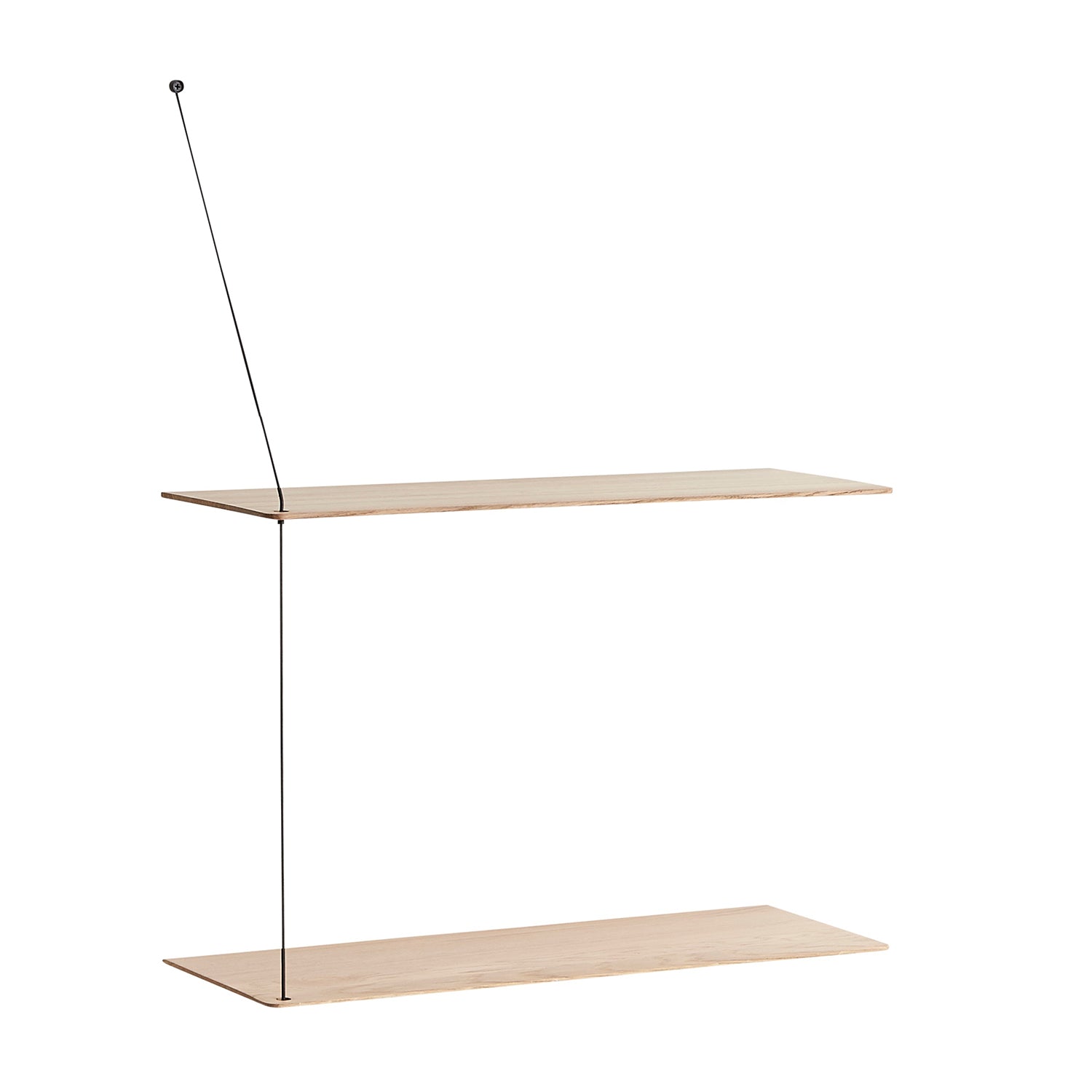 Woud Stedge Shelf 60cm in white oak