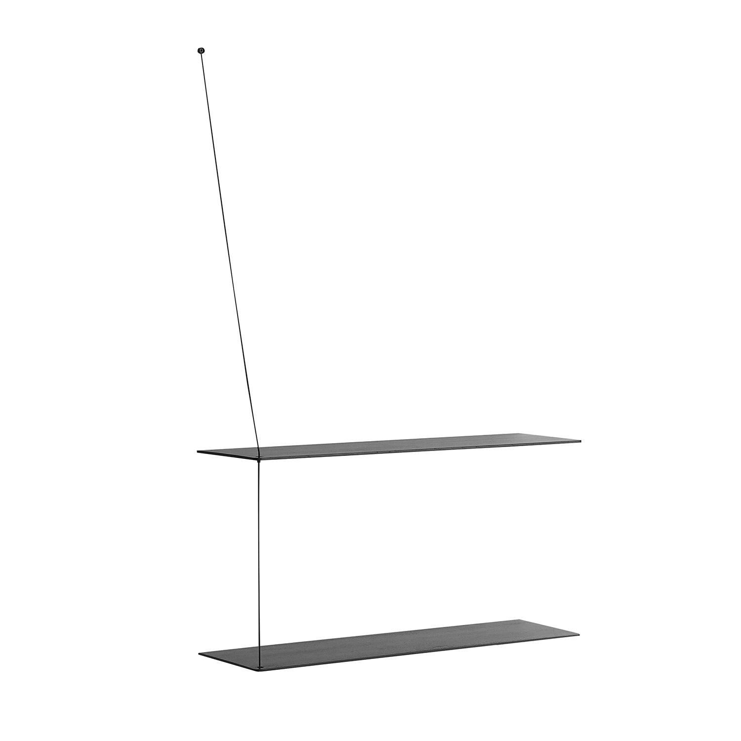 Woud Stedge Shelf 80cm in black