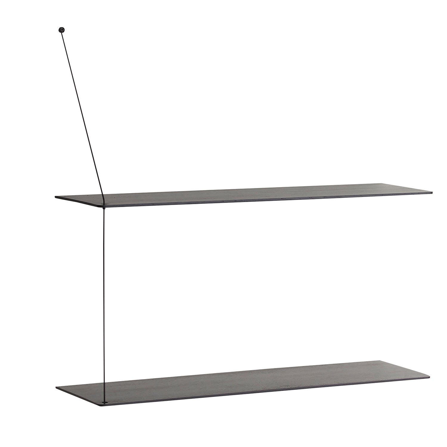 Woud Stedge Shelf 80cm in black