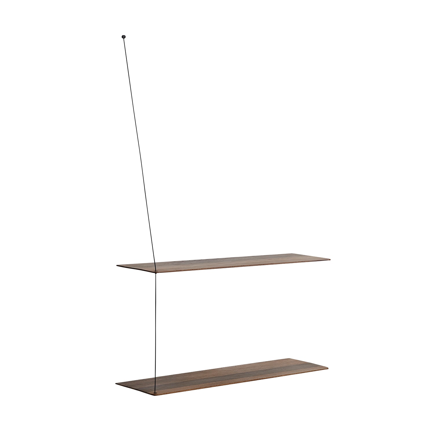 Woud Stedge Shelf 80cm in walnut