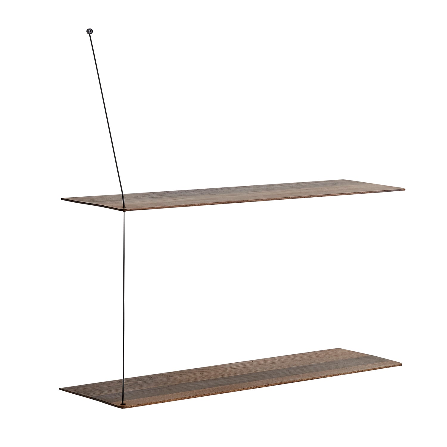 Woud Stedge Shelf 80cm in walnut