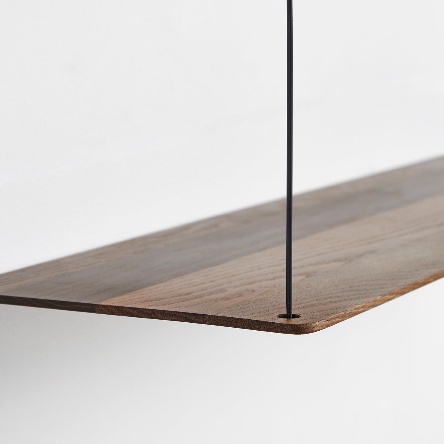 Woud Stedge Shelf 80cm in walnut