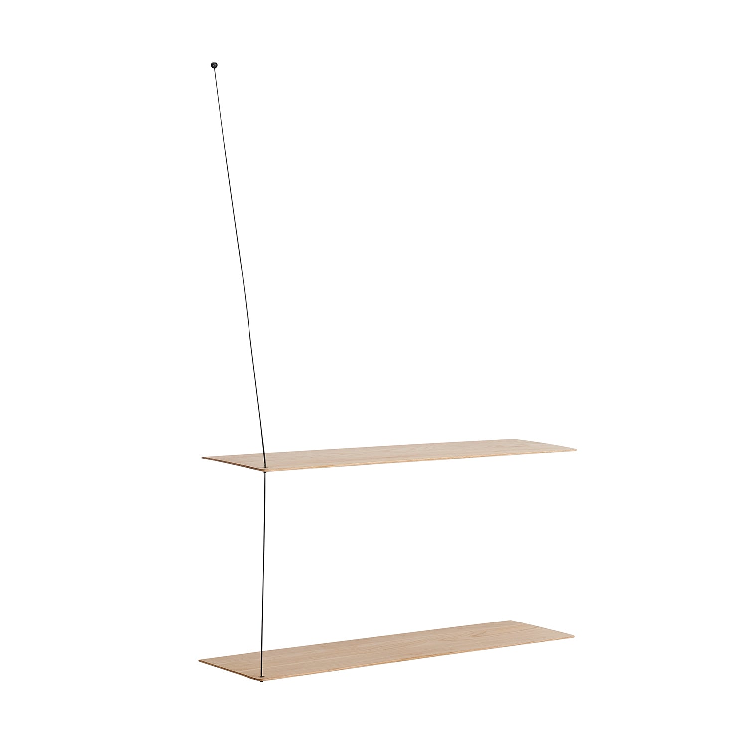 Woud Stedge Shelf 80cm in white oak