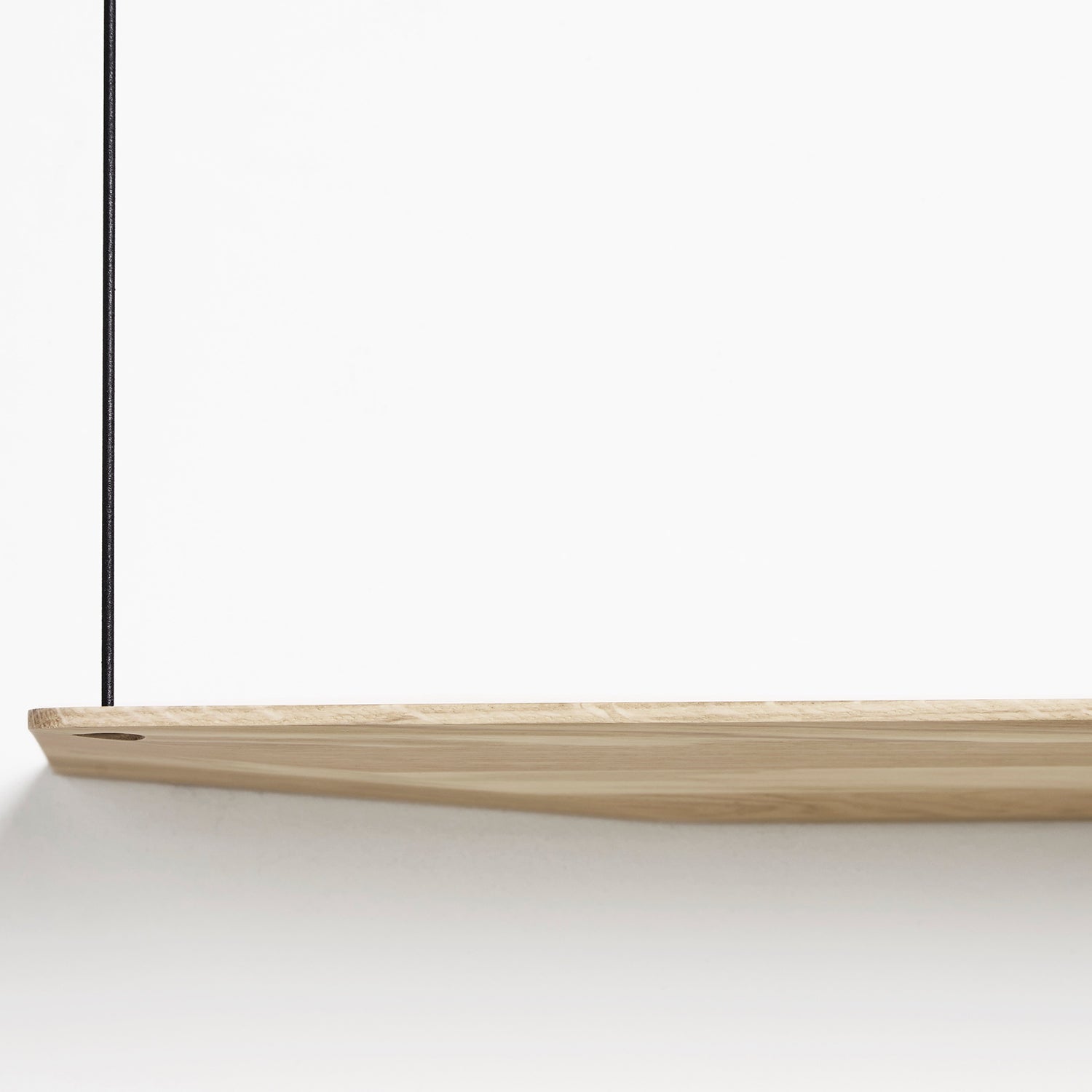 Woud Stedge Shelf 80cm in white oak