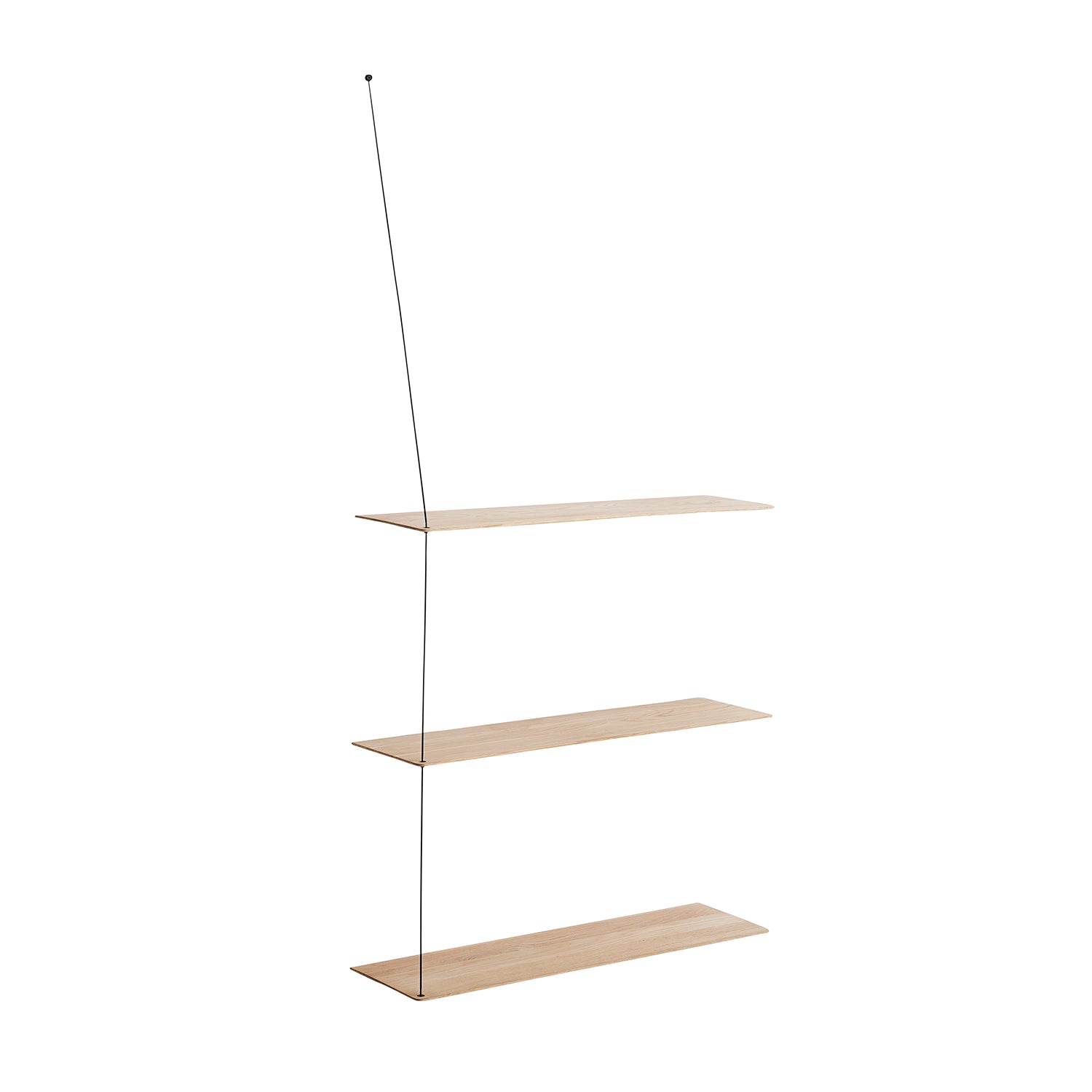 Woud Stedge Shelf Add on 80cm in white oak