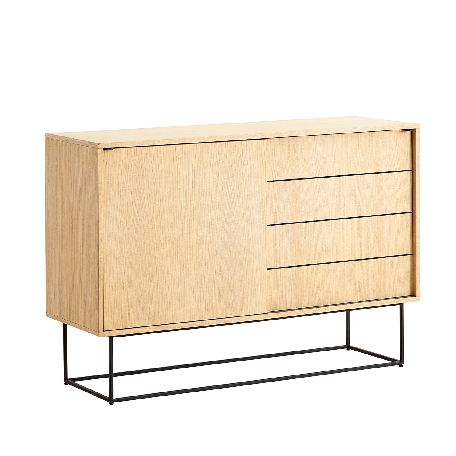 Woud Virka Sideboard High in oak