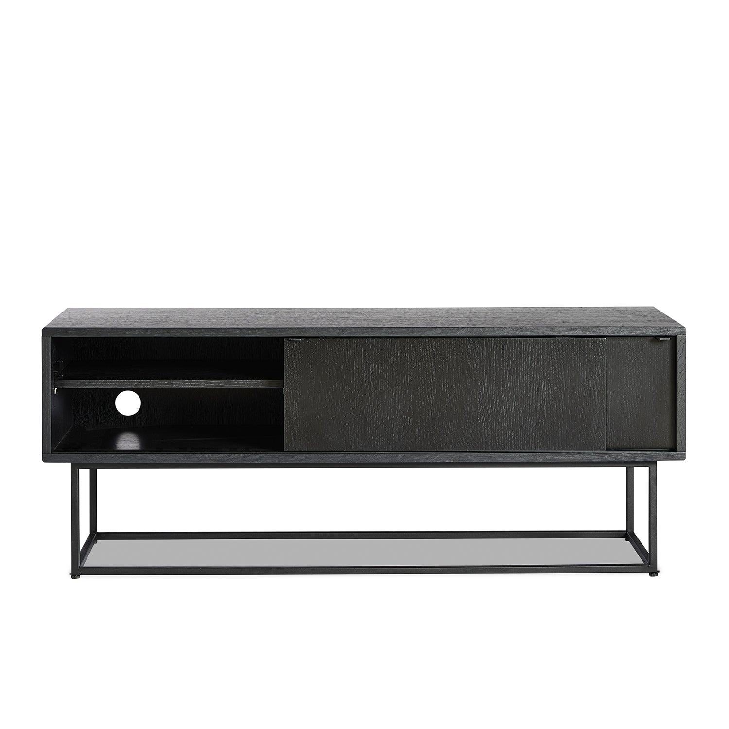 Woud Virka Sideboard Low in black