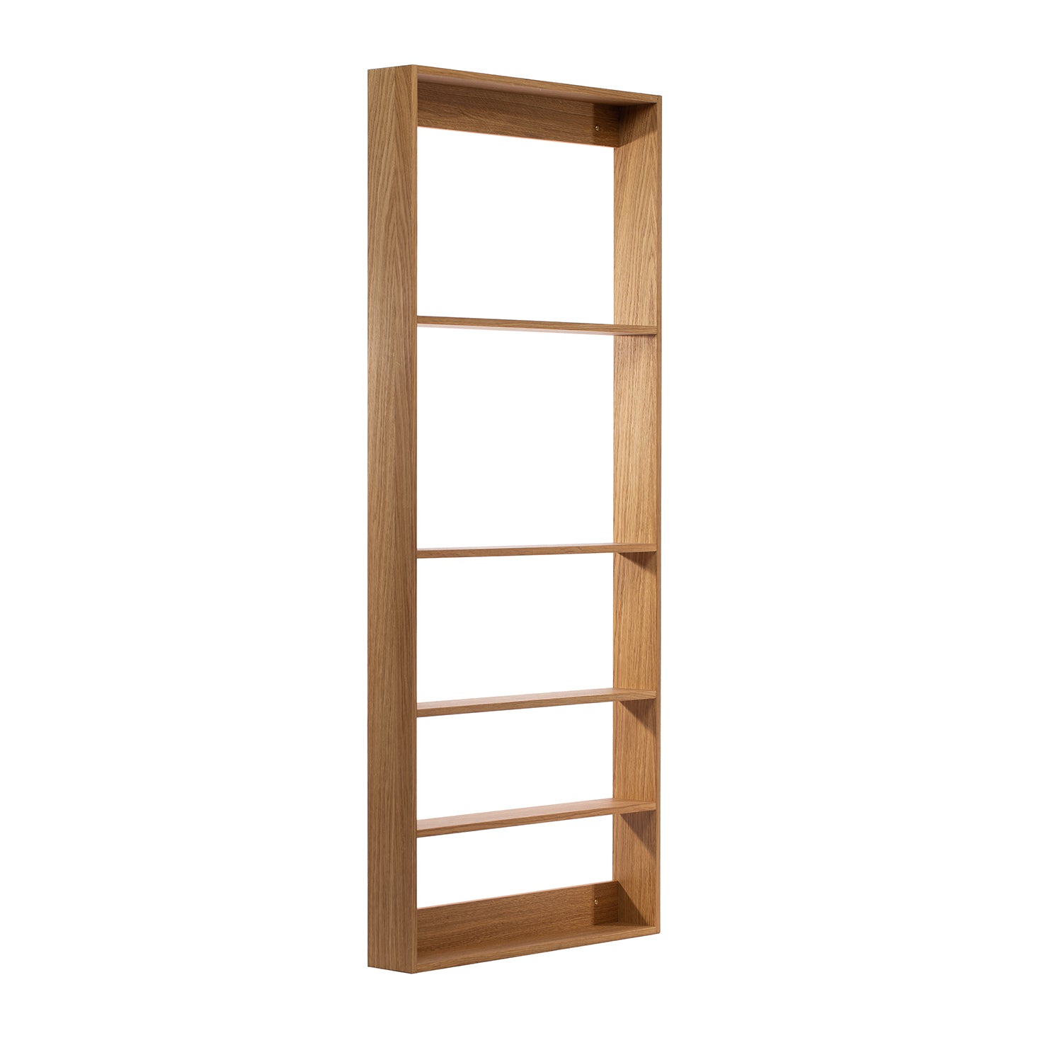 We Do Wood Fivesquare wall shelving in oak